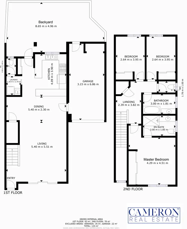 Floorplan of Homely townhouse listing, 104/151-153 Mudjimba Beach Road, Mudjimba QLD 4564
