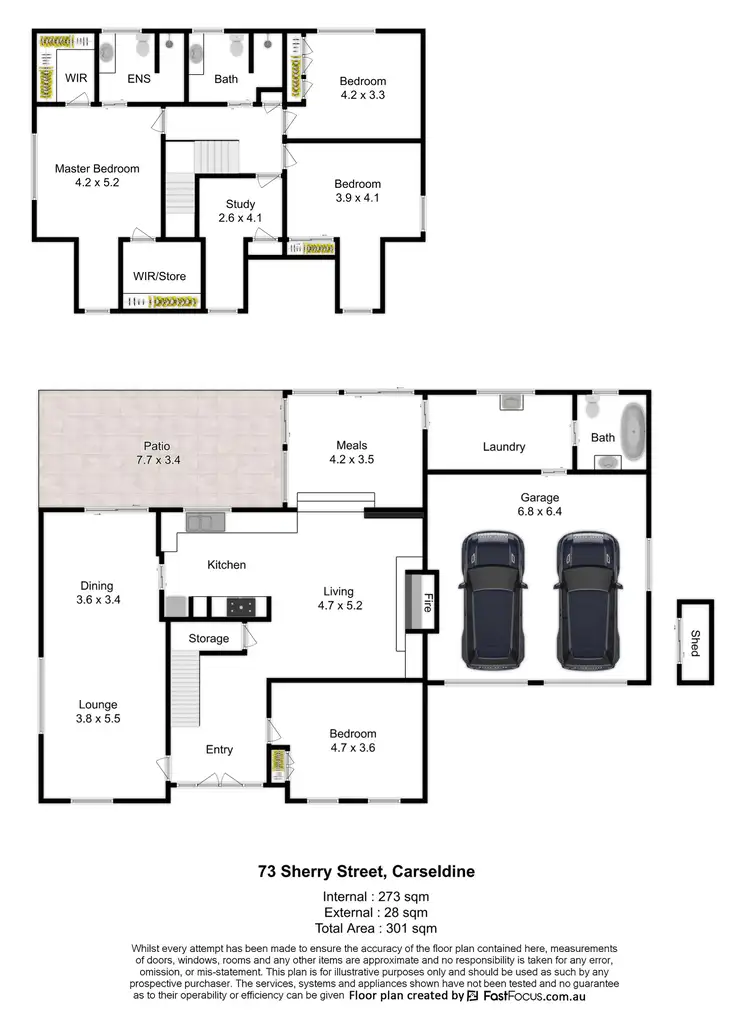 Floorplan of Homely house listing, 73 Sherry Street, Carseldine QLD 4034