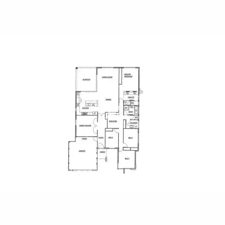 Floorplan of Homely house listing, 28 Quarram Crescent, Burns Beach WA 6028