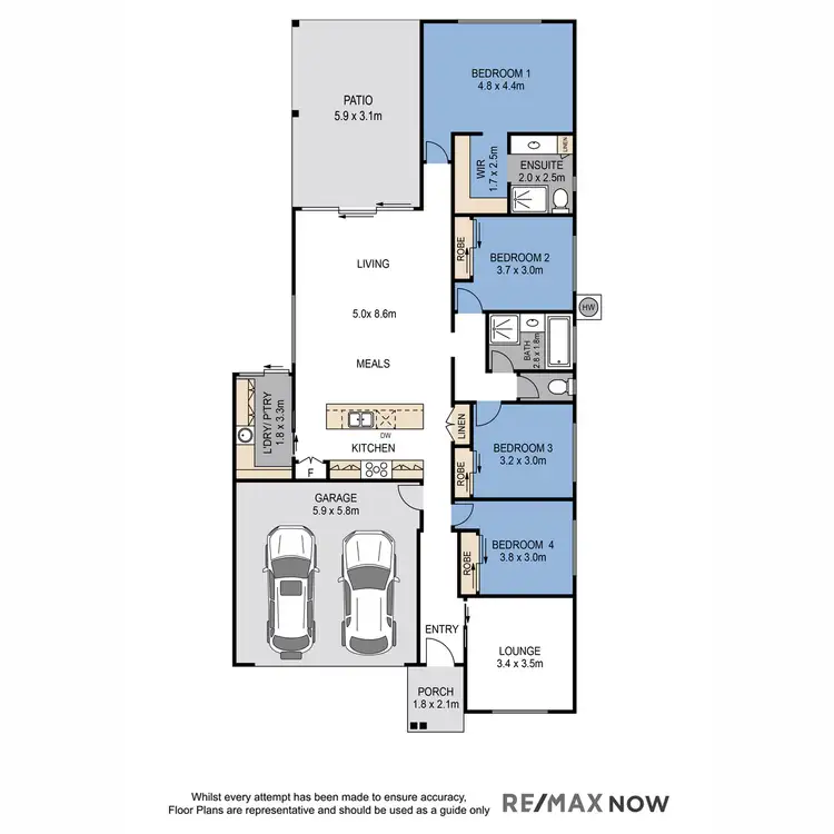 Floorplan of Homely house listing, 48 Eclipse Crescent, Burpengary East QLD 4505