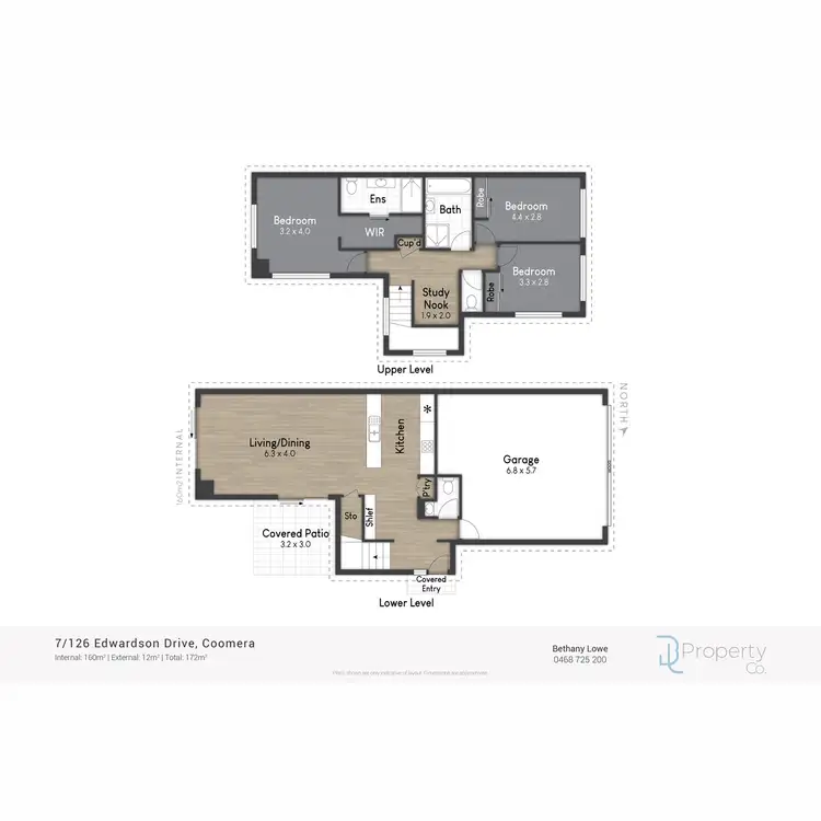 Floorplan of Homely townhouse listing, 7/126 Edwardson Drive, Coomera QLD 4209