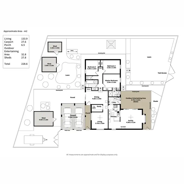 Floorplan of Homely house listing, 1 David Street, Happy Valley SA 5159