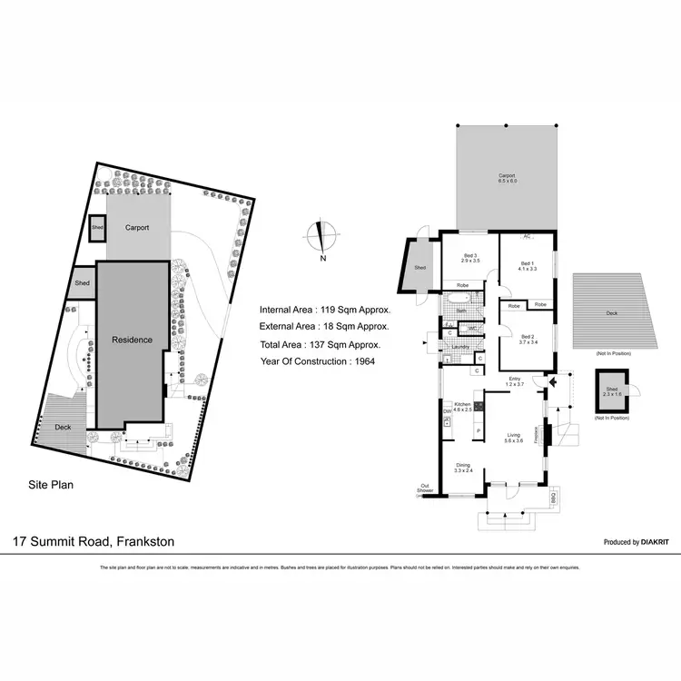 Floorplan of Homely house listing, 17 Summit Road, Frankston VIC 3199