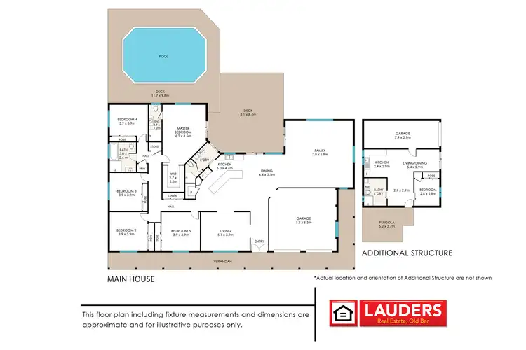 Floorplan of Homely rural property listing, 16 South Heron Road, Old Bar NSW 2430
