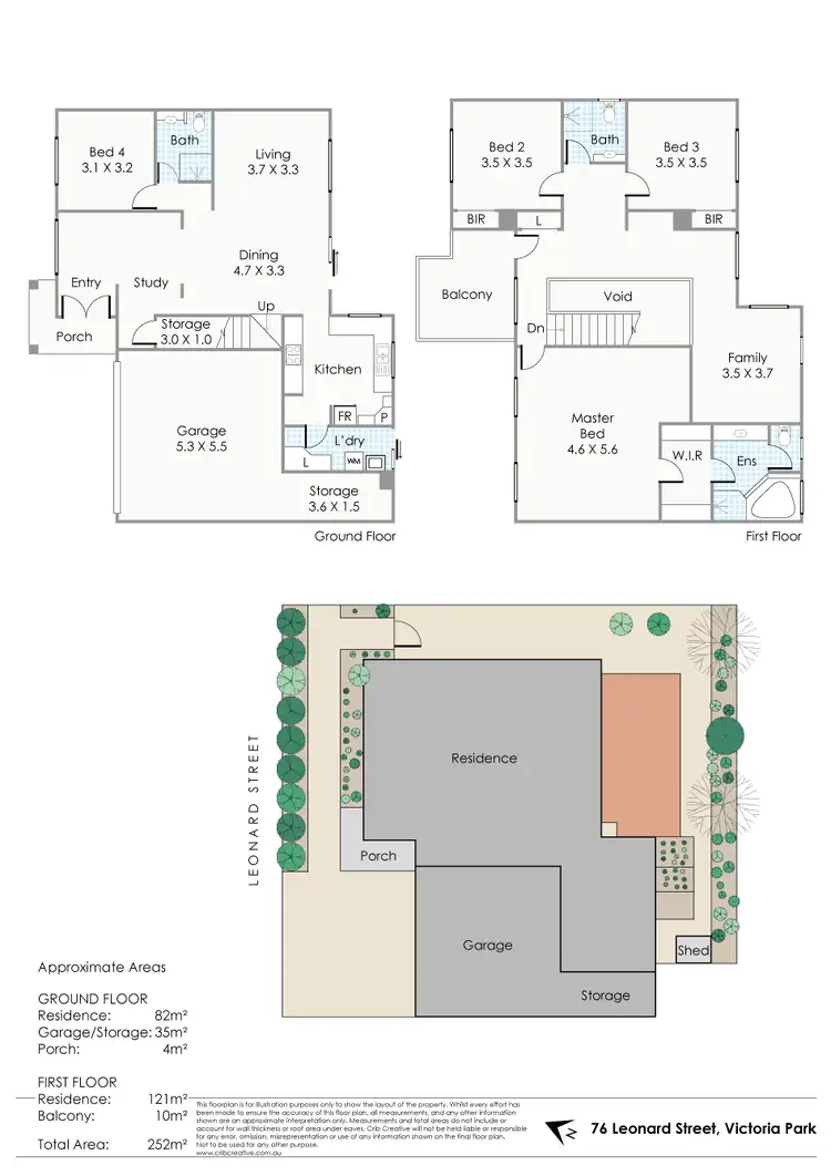 Floorplan of Homely house listing, 76 Leonard Street, Victoria Park WA 6100
