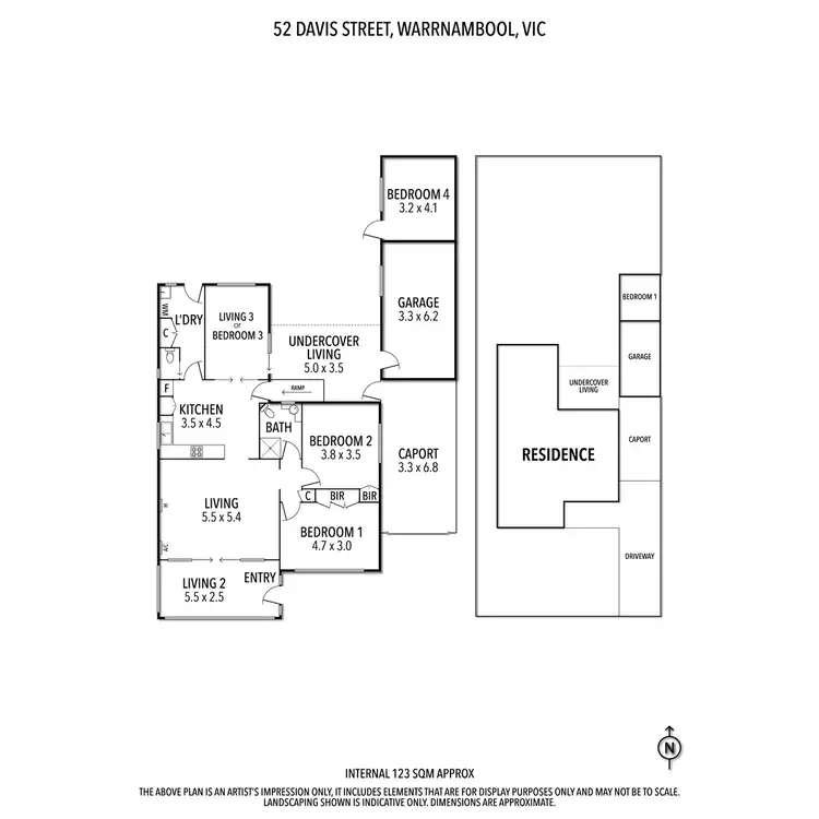 Floorplan of Homely house listing, 52 Davis Street, Warrnambool VIC 3280