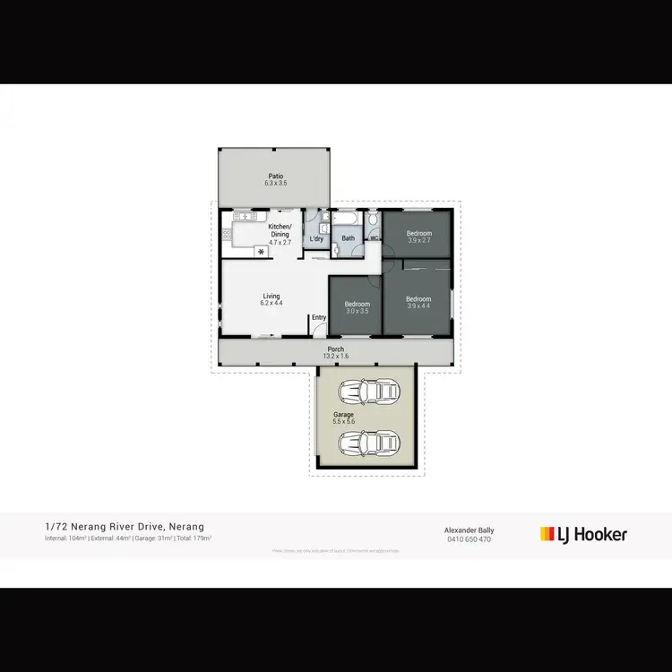 Floorplan of Homely house listing, 1/72 Nerang River Drive, Nerang QLD 4211