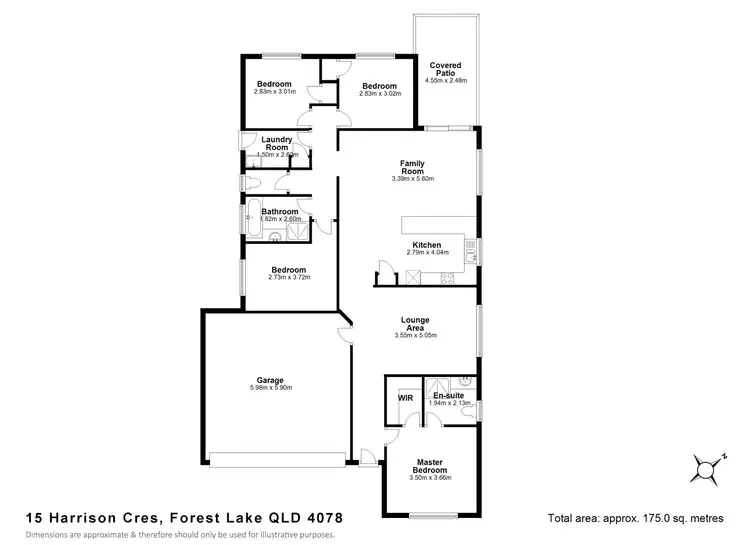 Floorplan of Homely house listing, 15 Harrison Crescent, Forest Lake QLD 4078