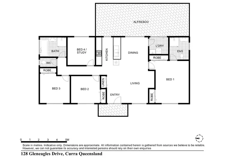 Floorplan of Homely house listing, 128 Gleneagles Drive, Curra QLD 4570