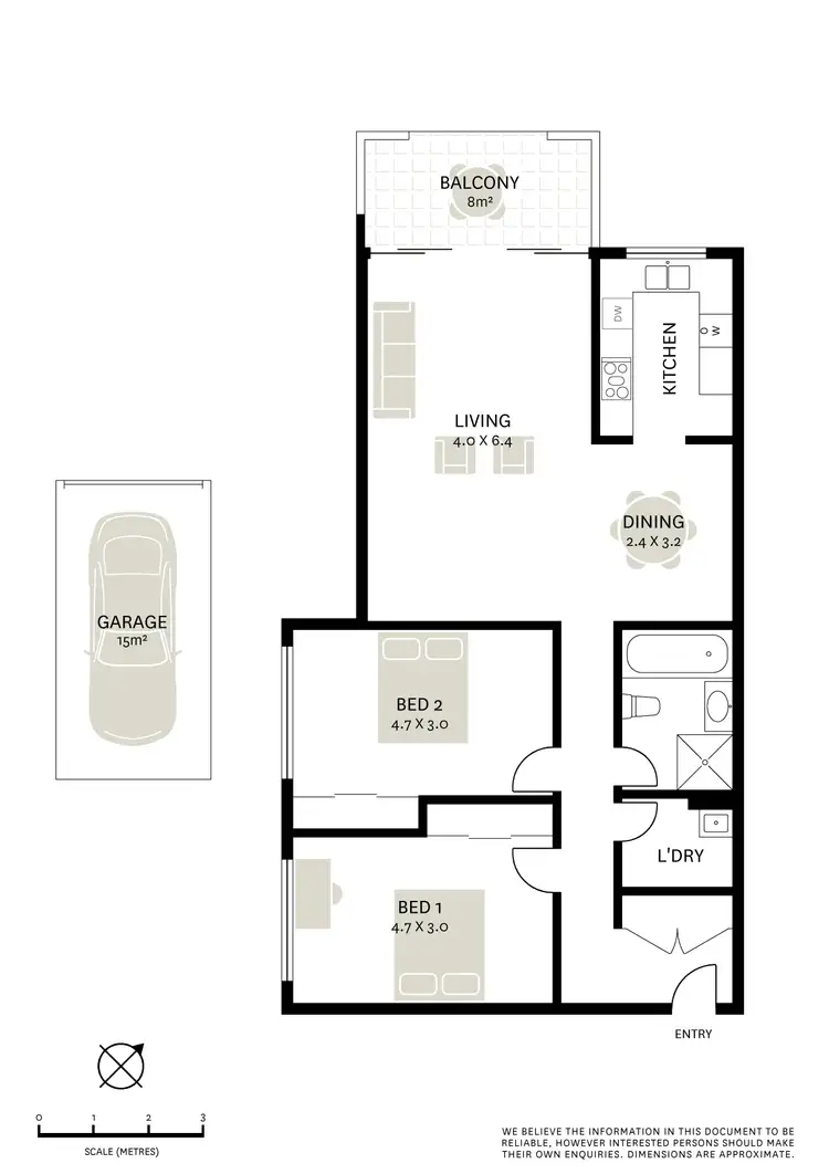 Floorplan of Homely apartment listing, 52/127-147 Cook Road, Centennial Park NSW 2021