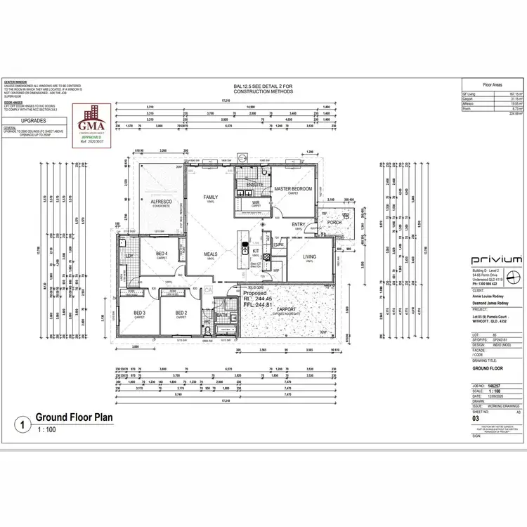 Floorplan of Homely house listing, 9 Pamela Court, Withcott QLD 4352