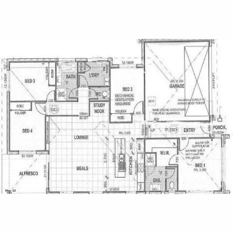 Floorplan of Homely house listing, 7 Dandelion Drive, Springfield Lakes QLD 4300