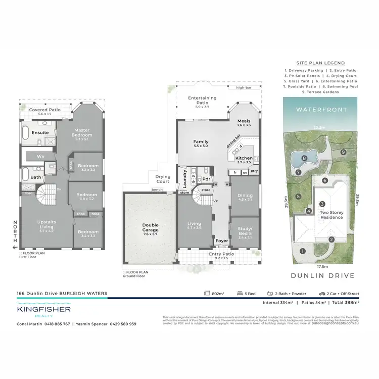 Floorplan of Homely house listing, 166 Dunlin Drive, Burleigh Waters QLD 4220