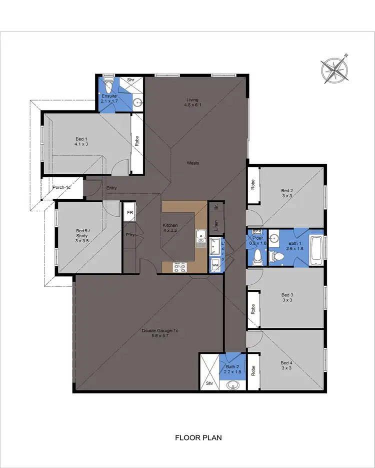 Floorplan of Homely house listing, 17B Leichardt Street, St James WA 6102