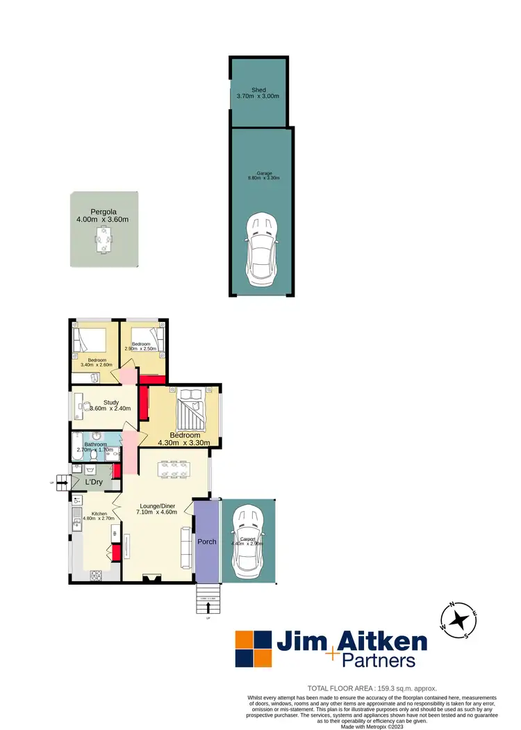 Floorplan of Homely house listing, 5 Old Bathurst Road, Emu Heights NSW 2750