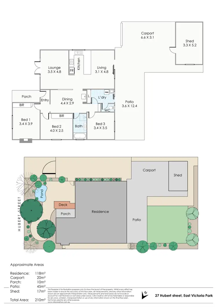 Floorplan of Homely house listing, 27 Hubert Street, East Victoria Park WA 6101