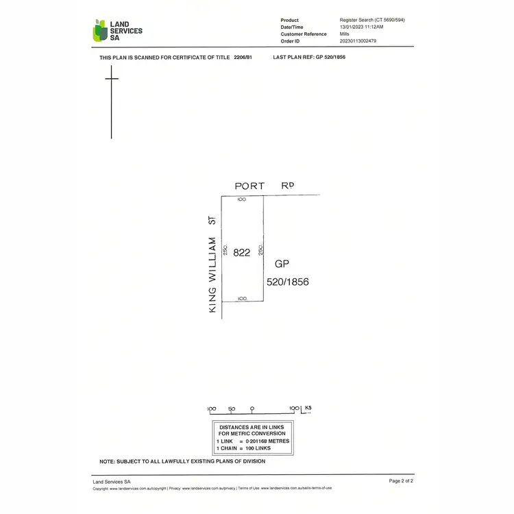Floorplan of Homely house listing, 33 Port Road, Auburn SA 5451