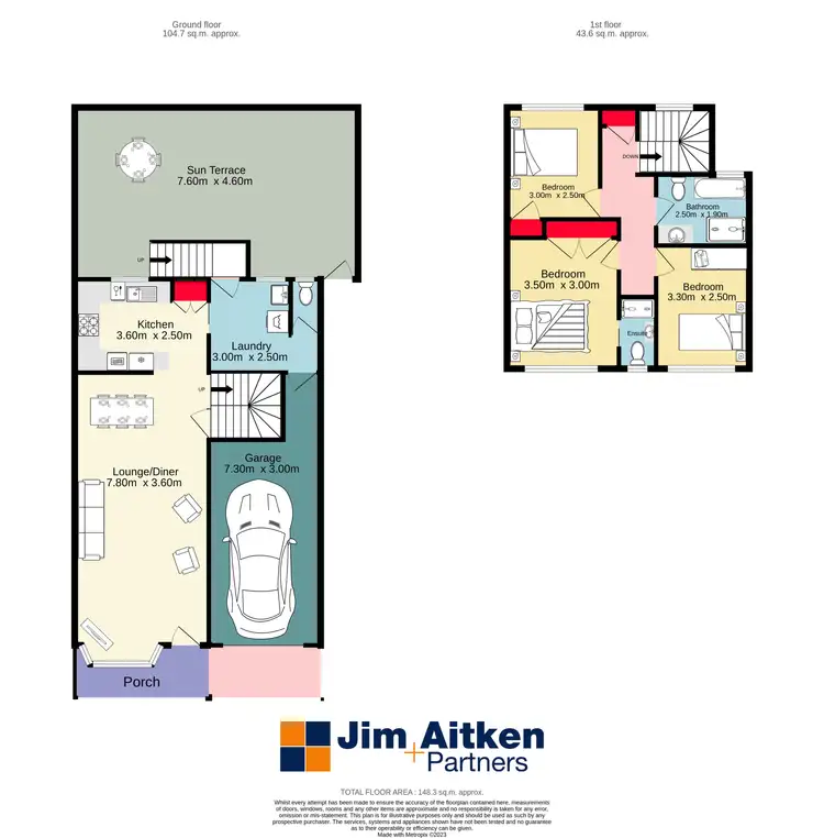 Floorplan of Homely townhouse listing, 13/221 Stafford Street, Penrith NSW 2750