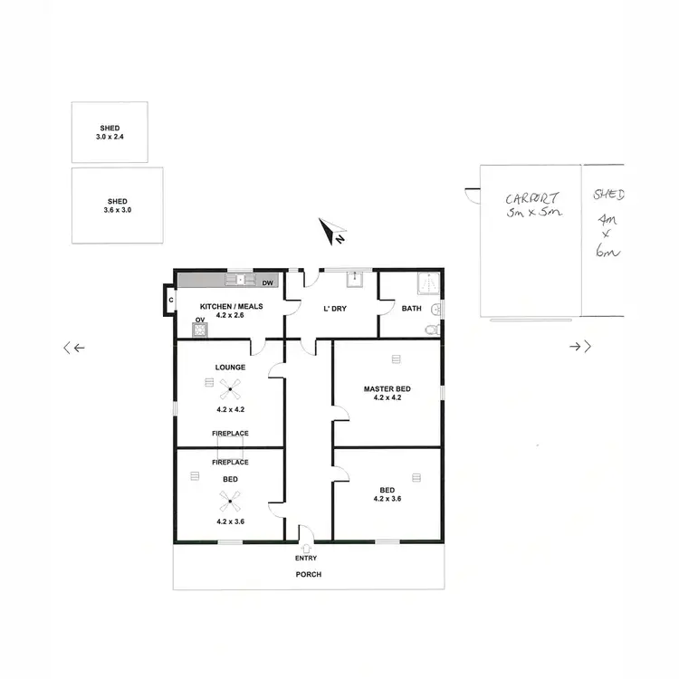 Floorplan of Homely house listing, 113 Main North Road, Clare SA 5453