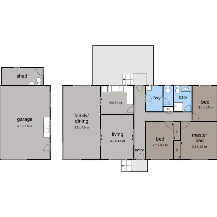 Floorplan of Homely house listing, 38 Mathis Avenue, Tootgarook VIC 3941