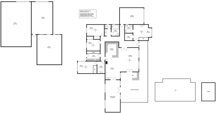 Floorplan of Homely house listing, 4 Sharon Marie Court, Port Lincoln SA 5606