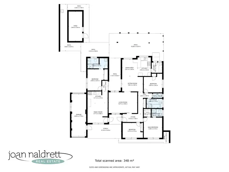 Floorplan of Homely house listing, 7 Park View Close, Wodonga VIC 3690
