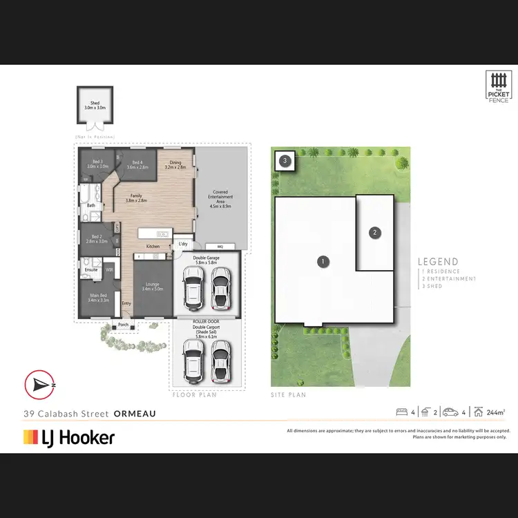 Floorplan of Homely house listing, 39 Calabash Street, Ormeau QLD 4208