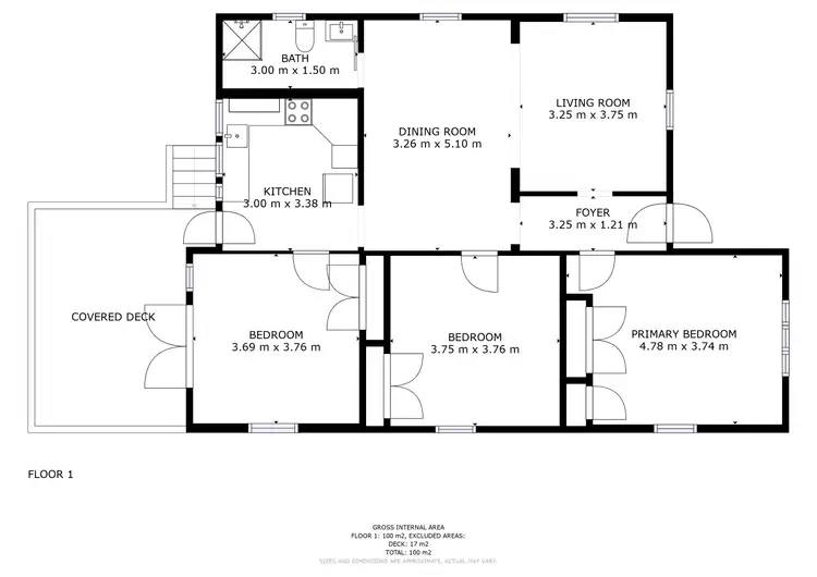 Floorplan of Homely house listing, 63 Walker Street, Bundaberg South QLD 4670