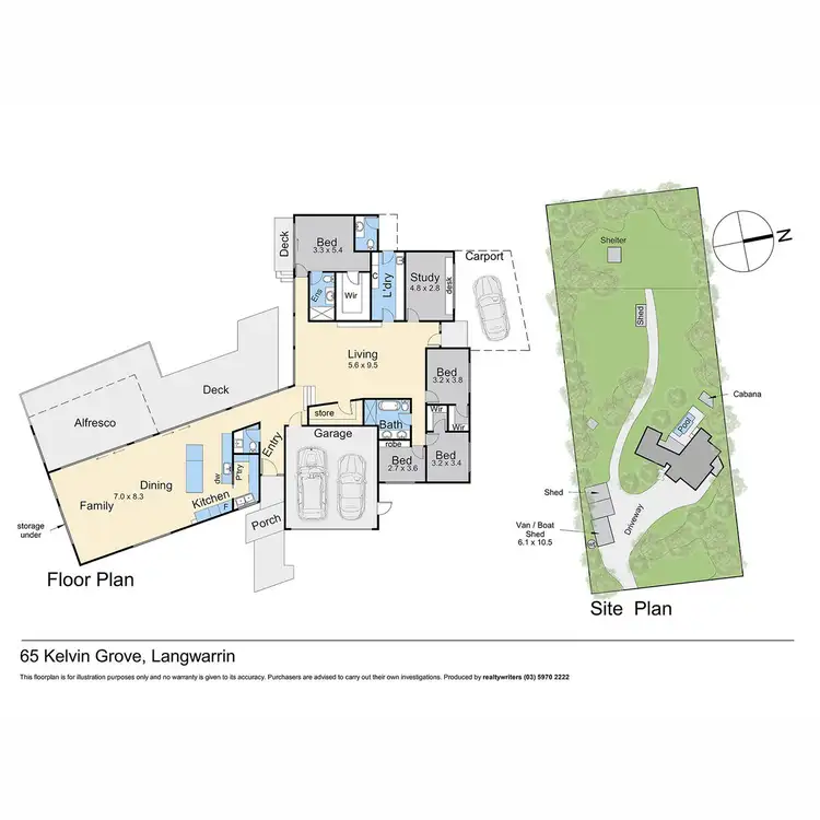 Floorplan of Homely rural property listing, 65 Kelvin Grove, Langwarrin VIC 3910