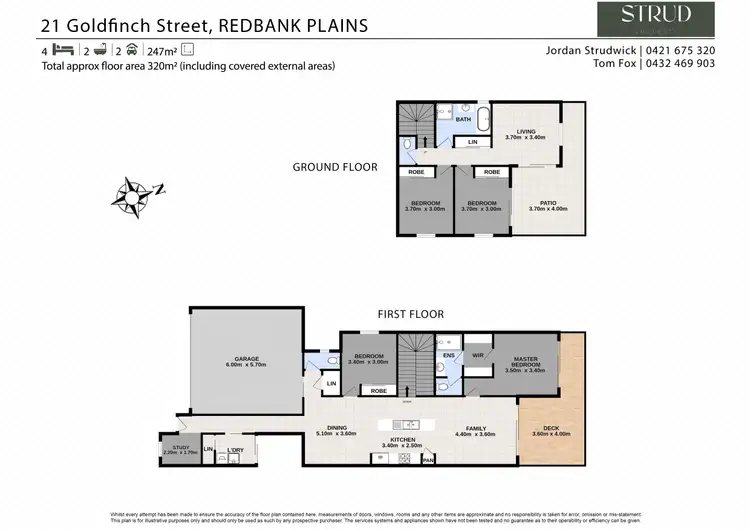 Floorplan of Homely house listing, 21 Goldfinch Street, Redbank Plains QLD 4301