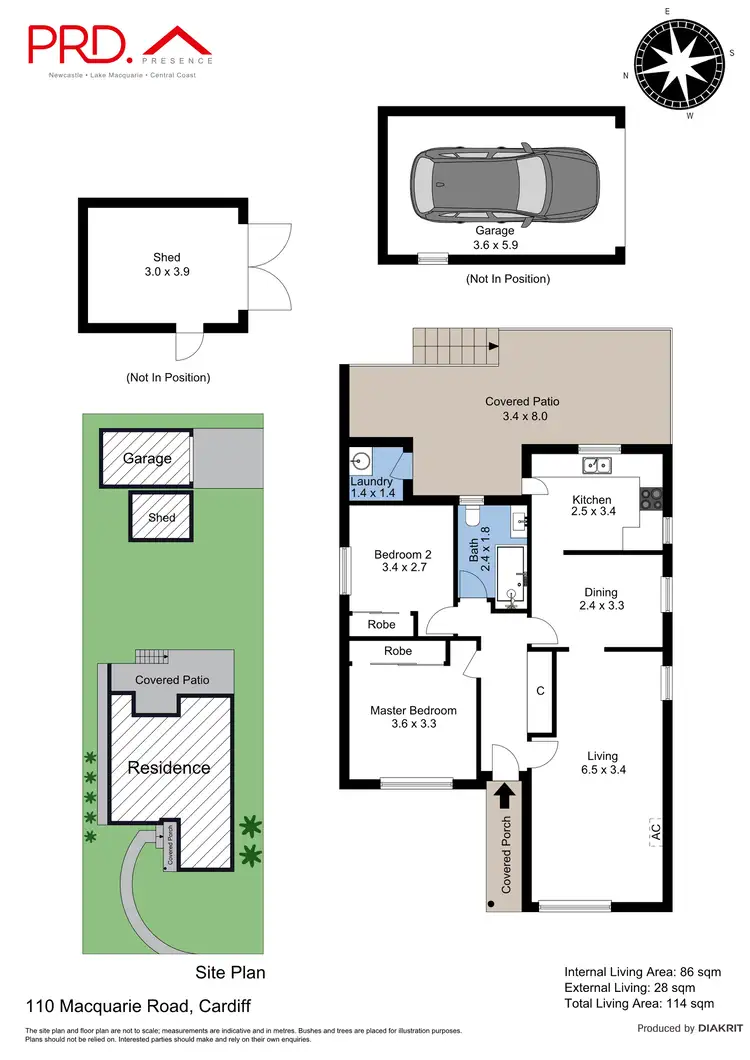 Floorplan of Homely house listing, 110 Macquarie Road, Cardiff NSW 2285