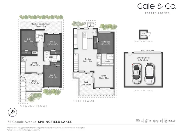 Floorplan of Homely house listing, 78 Grande Avenue, Springfield Lakes QLD 4300