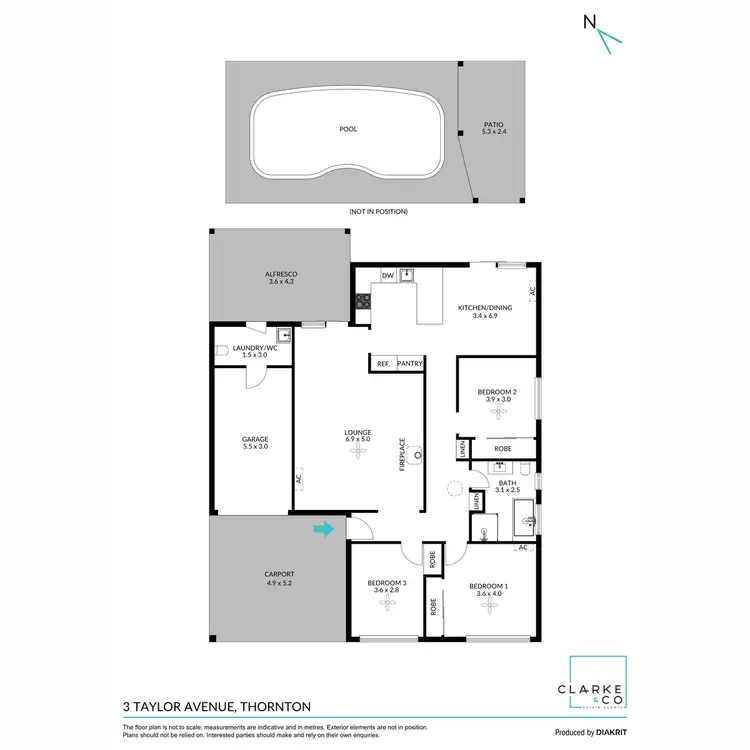 Floorplan of Homely house listing, 3 Taylor Avenue, Thornton NSW 2322