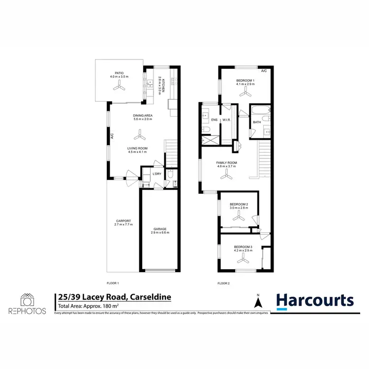 Floorplan of Homely townhouse listing, 25/39 Lacey Road, Carseldine QLD 4034