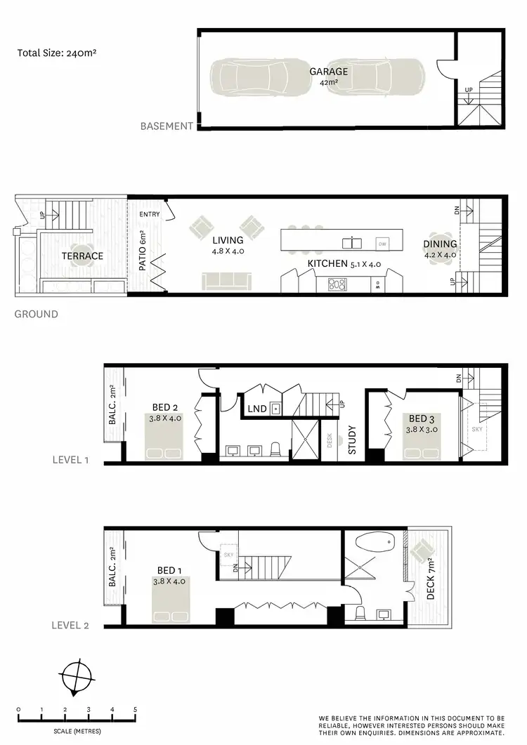Floorplan of Homely townhouse listing, 6/92 Buckland Street, Alexandria NSW 2015