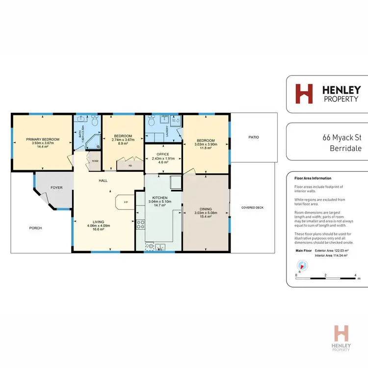 Floorplan of Homely house listing, 66 Myack Street, Berridale NSW 2628