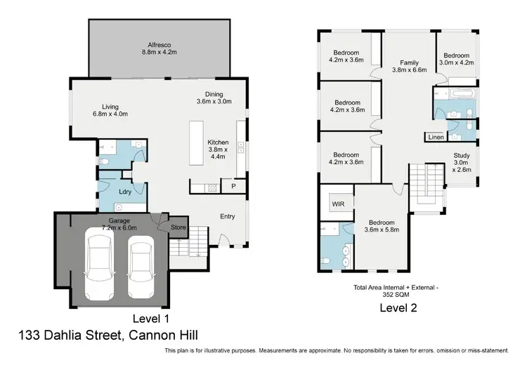 Floorplan of Homely house listing, 133 Dahlia Street, Cannon Hill QLD 4170
