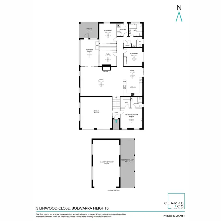 Floorplan of Homely house listing, 3 Linwood Close, Bolwarra Heights NSW 2320