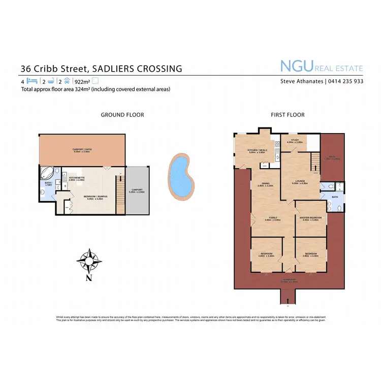 Floorplan of Homely house listing, 36 Cribb Street, Sadliers Crossing QLD 4305