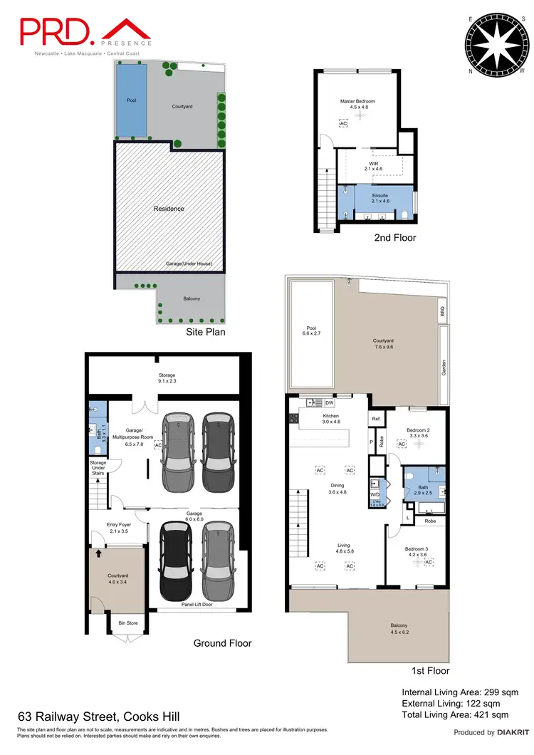 Floorplan of Homely house listing, 63 Railway Street, Cooks Hill NSW 2300
