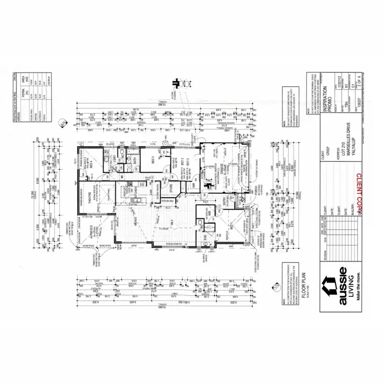 Floorplan of Homely house listing, 21 Marseilles Drive, Yalyalup WA 6280