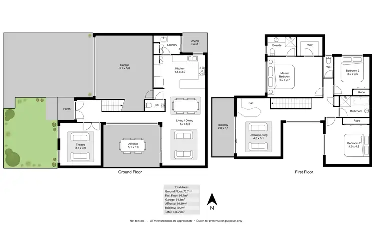 Floorplan of Homely house listing, 152A Duke Street, Scarborough WA 6019