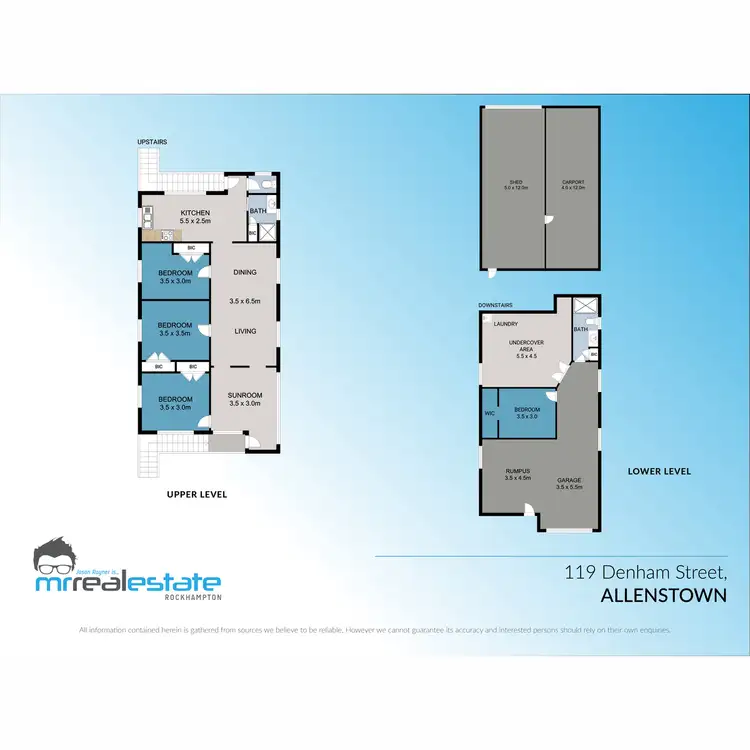 Floorplan of Homely house listing, 119 Denham Street, Allenstown QLD 4700