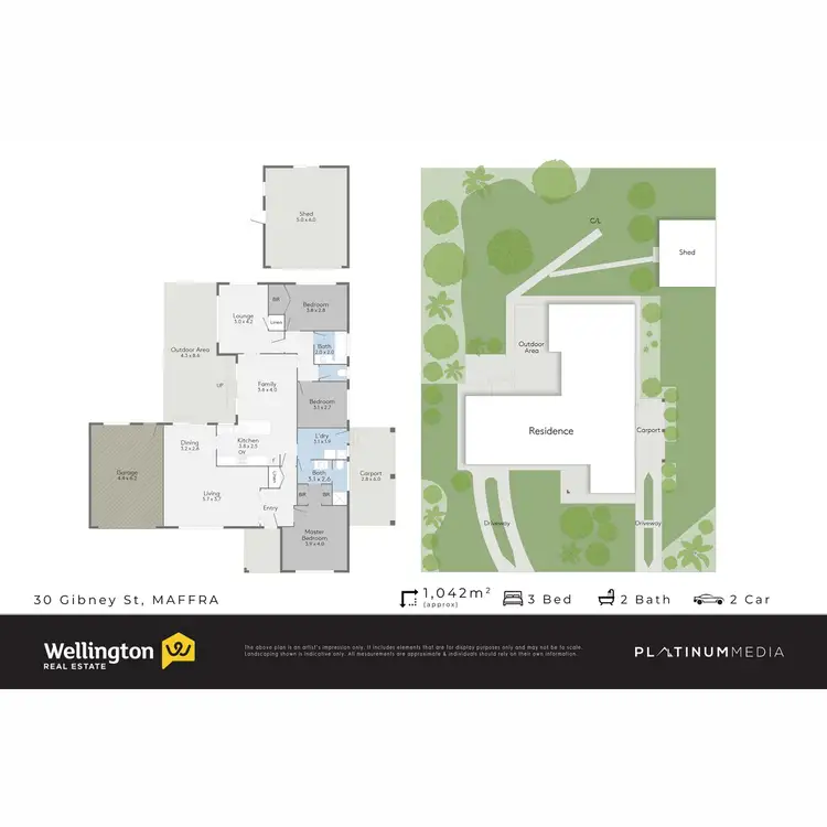 Floorplan of Homely house listing, 30 Gibney Street, Maffra VIC 3860