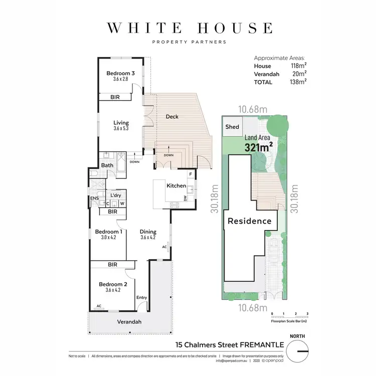 Floorplan of Homely house listing, 15 Chalmers Street, Fremantle WA 6160