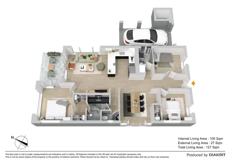 Floorplan of Homely house listing, 46 Samson Circuit, Caloundra West QLD 4551
