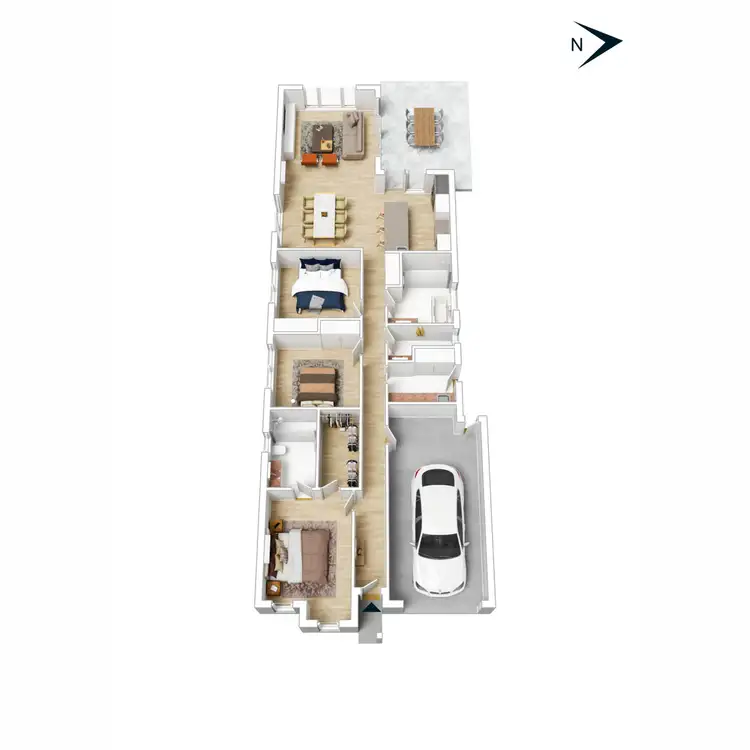 Floorplan of Homely house listing, 170 Third Avenue, Rosebud VIC 3939