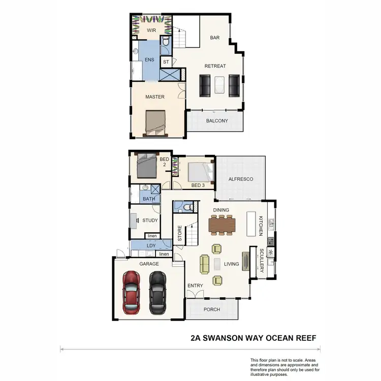 Floorplan of Homely house listing, 2a Swanson Way, Ocean Reef WA 6027