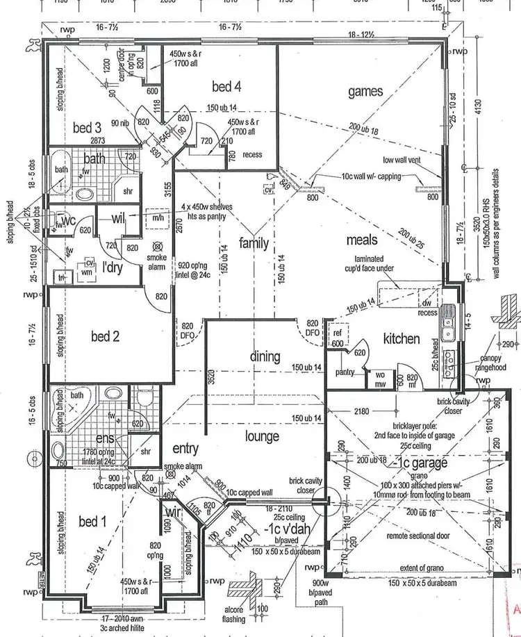 Floorplan of Homely house listing, 5 Birdsville Drive, Baldivis WA 6171