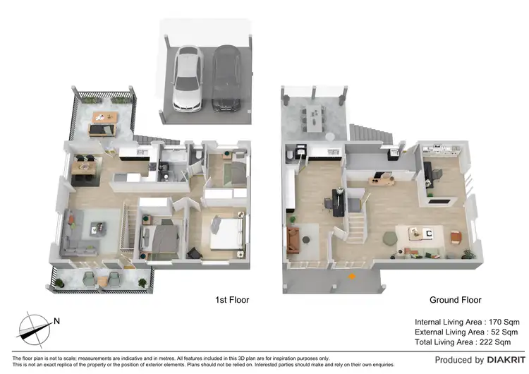 Floorplan of Homely house listing, 64 Colonial Drive, Lawnton QLD 4501